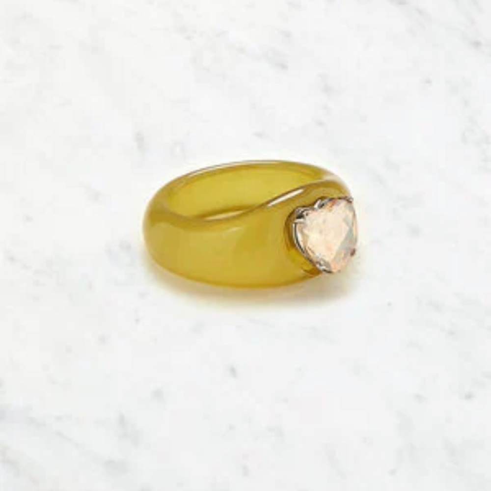 NWT Pacsun Heart Bubble Ring